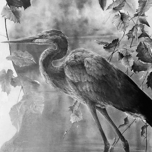 Jon Colvin Graphite Heron